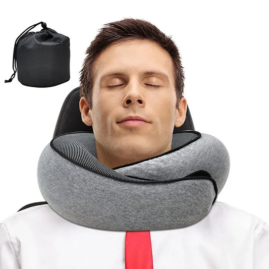 Portable Memory Foam travel Neck Pillow